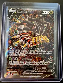 Pokemon Giratina V Alt Art 186/196 | Verlorener Ursprung | DEUTSCH | NM - Image 2