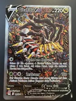 Pokemon Giratina V Alt Art 186/196 | Verlorener Ursprung | DEUTSCH | NM - Image 5