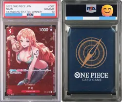 PSA 10 Nami ST01 007 Standard Battle Winner One Piece 2022 Japanese - Image 1