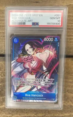 2024 One Piece BOA HANCOCK Alternate Art #OP07-051 500 Years in Future EN - Image 1