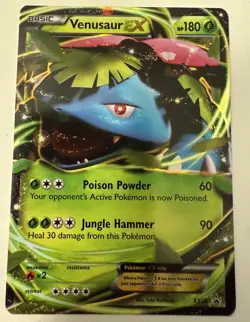 Venusaur EX - XY28 - Pokemon XY Promo Ultra Rare Card MP - Image 1
