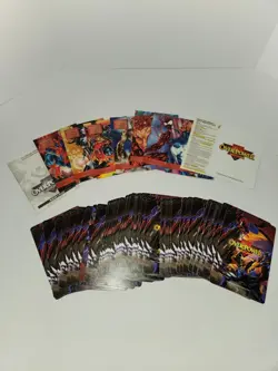 Marvel Overpower Deadly Foes Starter Deck 55 Cards Opened, Clean, Complete - Image 4
