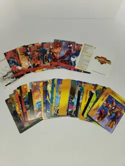 Marvel Overpower Deadly Foes Starter Deck 55 Cards Opened, Clean, Complete - Image 5