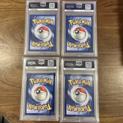 Pokemon Card - Brock Graded Lot Gym Heroes 1st Edition Rare Holo - Image 2