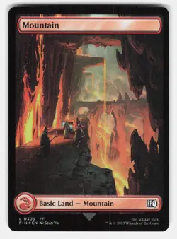 MOUNTAIN (0305) FOIL - Magic: The Gathering - VO LP - Image 1