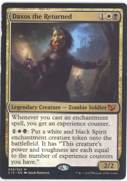 MTG Daxos the Returned M Commander 2015 #43 Surface Scratches see Pictures - Image 1