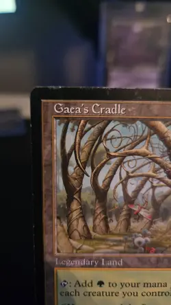 Wizards of the Coast MTG Gaea's Cradle Urza's Saga #321 Rare Regular Misprint - Image 2