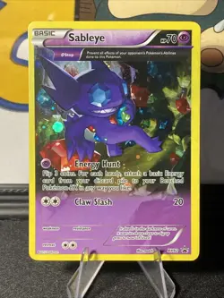 Pokemon TCG Sableye XY92 XY Black Star Promo Cosmos Holo SWIRL 2015 - Image 1