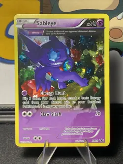 Pokemon TCG Sableye XY92 XY Black Star Promo Cosmos Holo SWIRL 2015 - Image 2