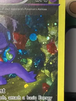 Pokemon TCG Sableye XY92 XY Black Star Promo Cosmos Holo SWIRL 2015 - Image 3