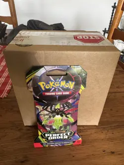 Pokemon Mega Evolution Perfect Order Sleeved Booster Pack Case Sealed - Image 1