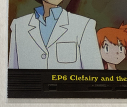 Topps Pokemon TV Animation Series 2 EP6 Clefairy and the Moon Stone Holo NM/LP - Image 5