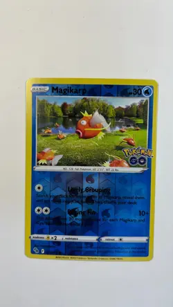 Magikarp Pokemon GO Reverse Holo 021/078 NM/M - Image 1
