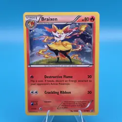 Pokemon Braixen XY161 Holo Rare XY Black Star Promo - Image 1