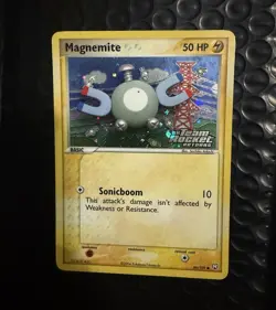 The Pokemon Company Magnemite 66/109 Team Rocket Returns Reverse Holo Eng 50 HP - Image 1
