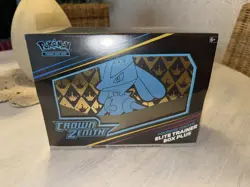 Pokemon Crown Zenith Pokemon Center ETB Plus Factory Sealed w/ Acrylic Case 2023 - Image 2
