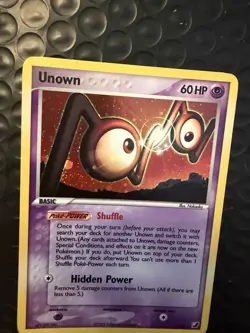 The Pokemon Company Unown (N) N/28 Unseen Forces Holo Rare English 2005 60 HP - Image 1