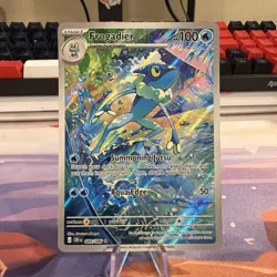 Frogadier 089/086 Illustration Rare Chaos Rising Pokemon - NM PSA 10 Contender - Image 1