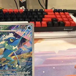 Frogadier 089/086 Illustration Rare Chaos Rising Pokemon - NM PSA 10 Contender - Image 2