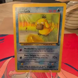 Psyduck 53/62 Unlimited | Fossil | Pokemon TCG - 1999 - NM - Image 1