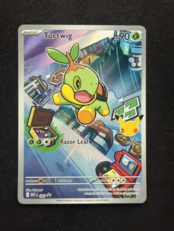 Pokemon TCG 1x Turtwig - First Partner - Black Star Promo - MEP 040 NM - Image 1