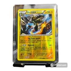Pokemon XY Furious Fists Electivire Rare Reverse Holo 30/111 - Image 1