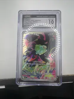 🔥🔥Pokemon Bulbasaur AR 064/063 M1L Mega Brave Art Rare Holo CGC 10 Gem Mint🔥 - Image 4