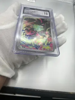 🔥🔥Pokemon Bulbasaur AR 064/063 M1L Mega Brave Art Rare Holo CGC 10 Gem Mint🔥 - Image 5