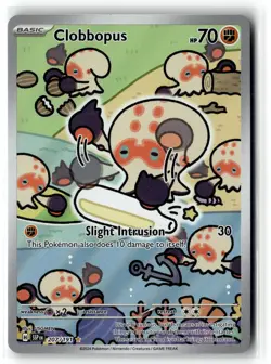 Clobbopus 207/191 Illustration Rare Surging Sparks Pokemon NM b3 #2 - Image 1
