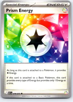 Prism Energy 216/217 Uncommon Ascended Heroes Pokemon Near Mint - Image 1