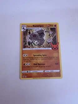 Pokemon - Trick Or Trade - 2023 - TCG - Runerigus - 102/192 - Image 1