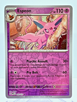 Pokemon TCG | Espeon 33/131 | Reverse Holo | Prismatic Evolutions | NM - Image 1