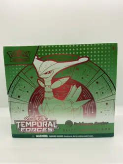 Pokemon TCG: Temporal Forces Pokemon Center Exclusive ETB Iron Leaves (SEALED) - Image 1
