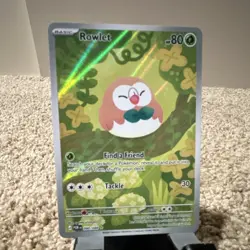 Pokemon TCG Rowlet 090/088 POR IR ENG - Image 1
