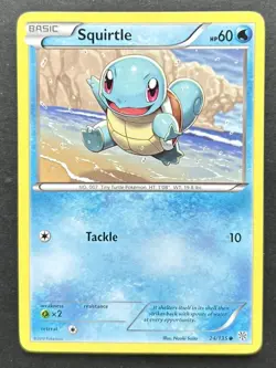 Squirtle 24/135 - Plasma Storm Common - Pokemon TCG - MP - Image 1
