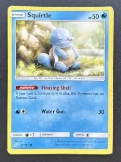 Pokemon - Squirtle 22/181 - Team Up - Common - MP - Image 1