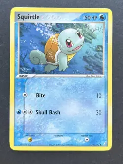 Squirtle 63/100 Crystal Guardians Regular Common Pokemon TCG MP - Image 1