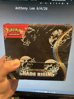 Pokemon TCG Chaos Rising Booster Box 36 Packs Brand New & Factory Sealed - Image 1