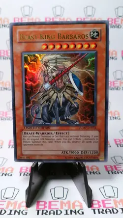 Beast King Barbaros JUMP-EN032 Shonen Jump Magazine Promos Limited Edition - Image 1