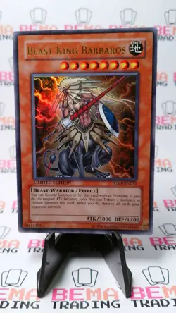 Beast King Barbaros JUMP-EN032 Shonen Jump Magazine Promos Limited Edition - Image 1
