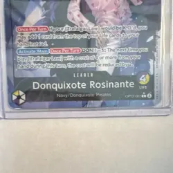 Bandai Donquixote Rosinante Leader OP12-061 Foil Alt Art One Piece - Image 5