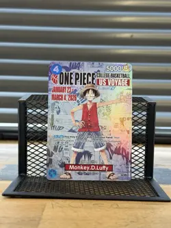 One Piece Monkey D. Luffy US Voyage College Basketball Promo Card p055 - Image 1