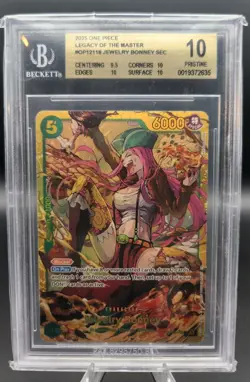BGS 10 Gold Pristine One Piece Legacy of the Master Jewelry Bonney OP12-118 SEC - Image 1