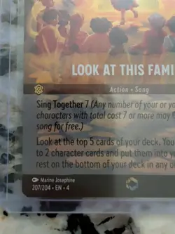 Disney Lorcana TCG Look at This Family - Enchanted - Image 5