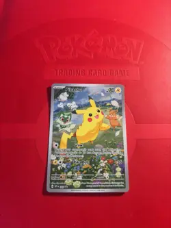 Pokemon Cards Pikachu 088 Scarlet & Violet Promo Holo Promo NM - Image 1