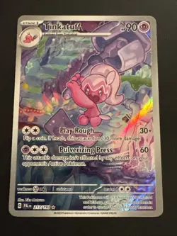Tinkatuff 217/193 Paldea Evolved Holo Card Near Mint Condition Illustration Rare - Image 2