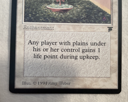 1xSpiritual Sanctuary Legends MTG Magic the Gathering LP - Image 3