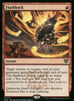Flashback 115 Rare Secrets of Strixhaven Magic: The Gathering Near Mint - Image 1