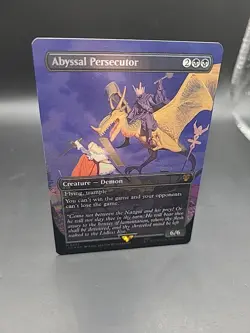 Abyssal Persecutor MTG LOTR Holiday Edition Foil #0525 - Image 2