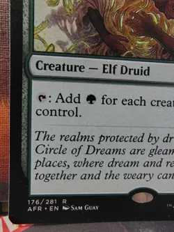 Circle of Dreams Druid - MTG Adventures in the Forgotten Realms - Regular - LP - Image 5